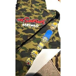 A Bathing Ape x Baby Milo x The Simpsons 1st Camo Green